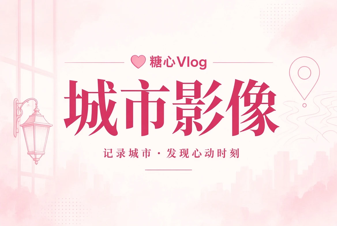 街景册主题原创影像插画