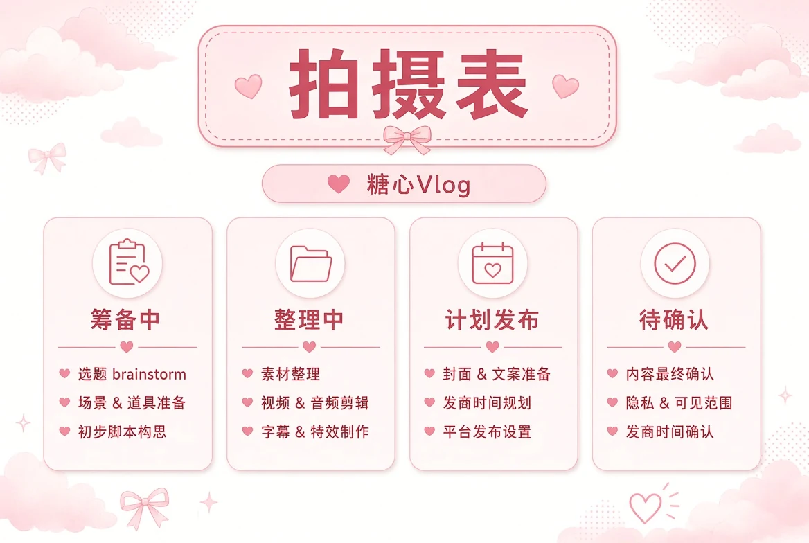 拍摄表主题原创影像插画